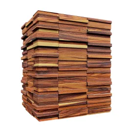 Wooden planks panel